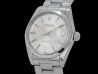 Rolex Oysterdate Precision 31 Medium Argento Oyster Silver Lining Dia  Watch  6466